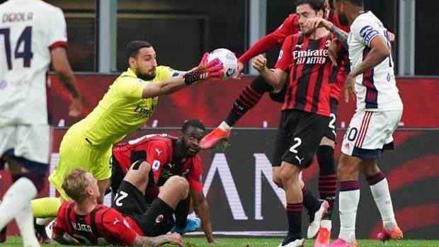 米兰交白卷憾失“赛点” 末轮死磕真蓝黑